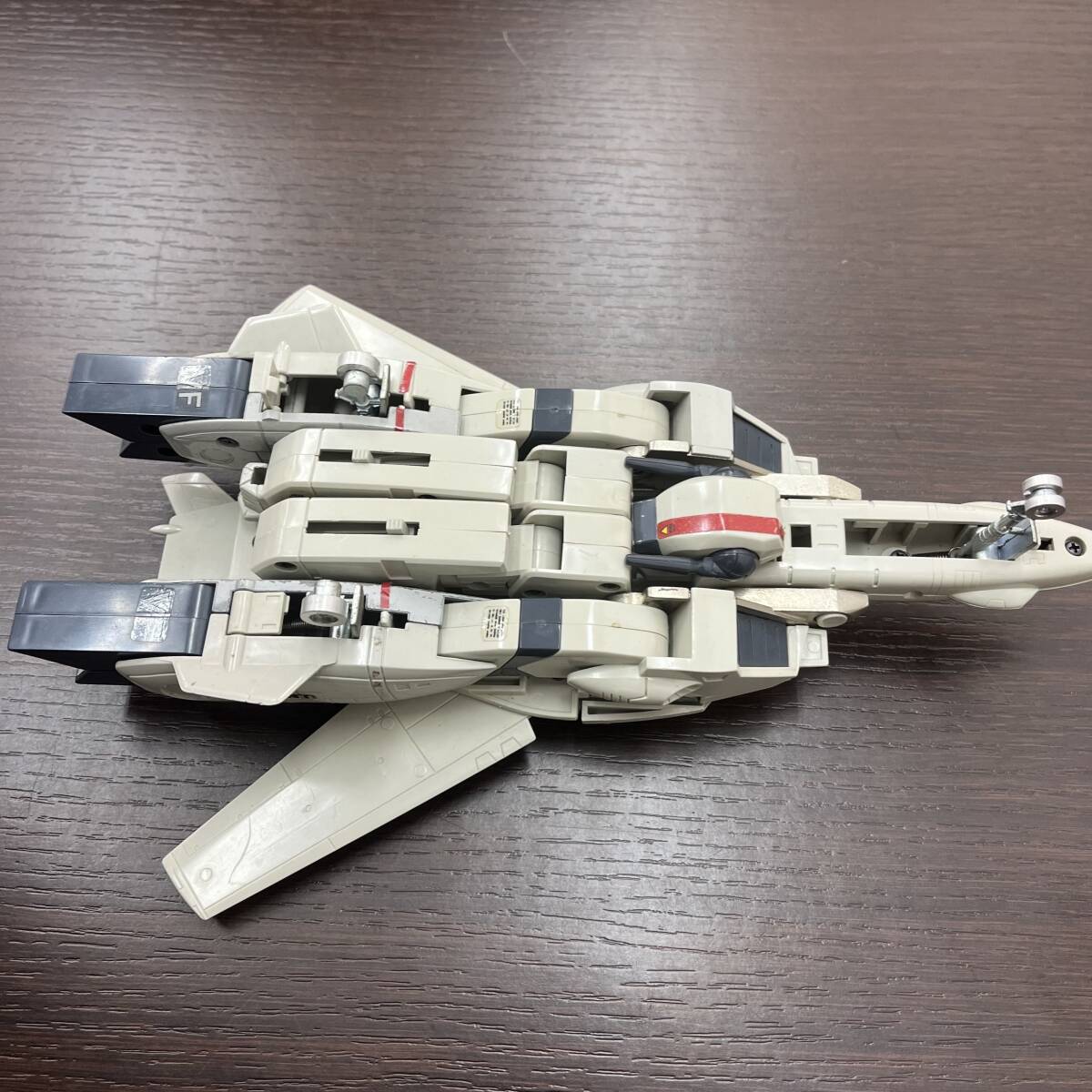 ＃10448A 絶廃 タカトク トイス 超時空要塞マクロス VF-1J バルキリー 一条輝専用機 1／55スケール 超合金 当時物 可変フィギュア ガン無_画像10