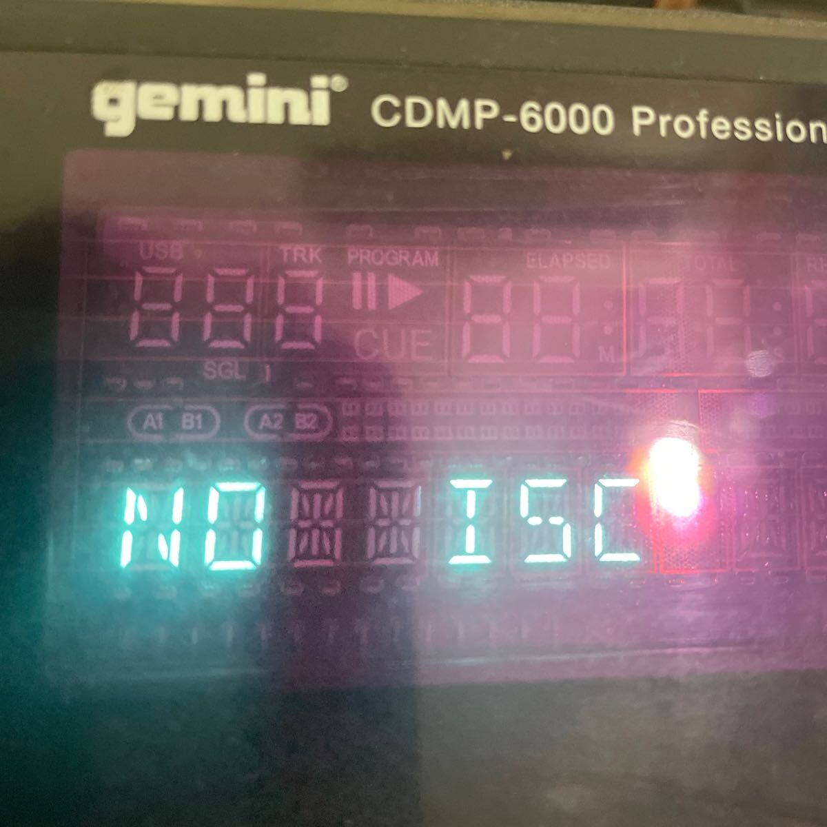 音出しOK gemini ジェミナイ CDMP-6000 Professional CD MP3/USB Player DJ機器 DJミキサー　ミキシングコンソール_画像8