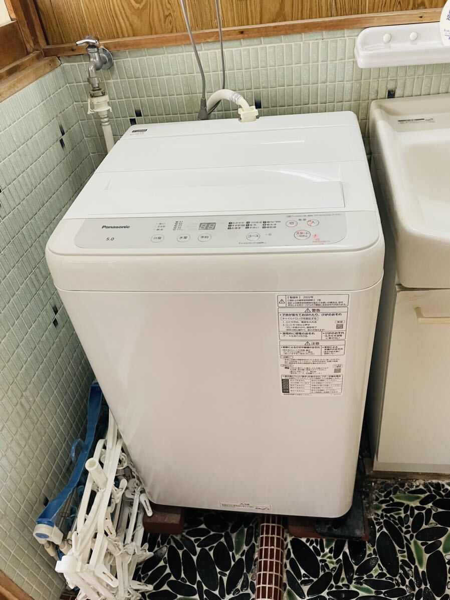 Panasonic/パナソニック 洗濯機 NA-F50B15 5kg 2022年製_画像1