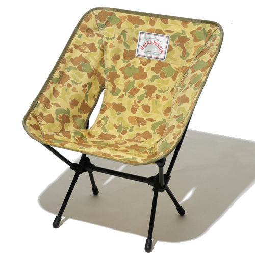 Helinox × NATAL DESIGN CHAIR ONE ND2 RETRO CAMO ネイタルデザイン カモフラ ヘリノックス チェアワン アウトドアチェア チェア 新品_※画像はイメージです。