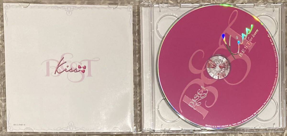 kiss ～Best for lovers～ Various Artists 2枚組 オムニバスアルバム ホイットニーヒューストン エルトンジョン ほかの画像3