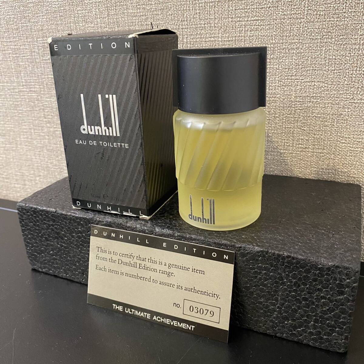 DUNHILL EAU DE TOILETTE ダンヒル エディション オードトワレ 50ml メンズ 未使用品 A52の画像2