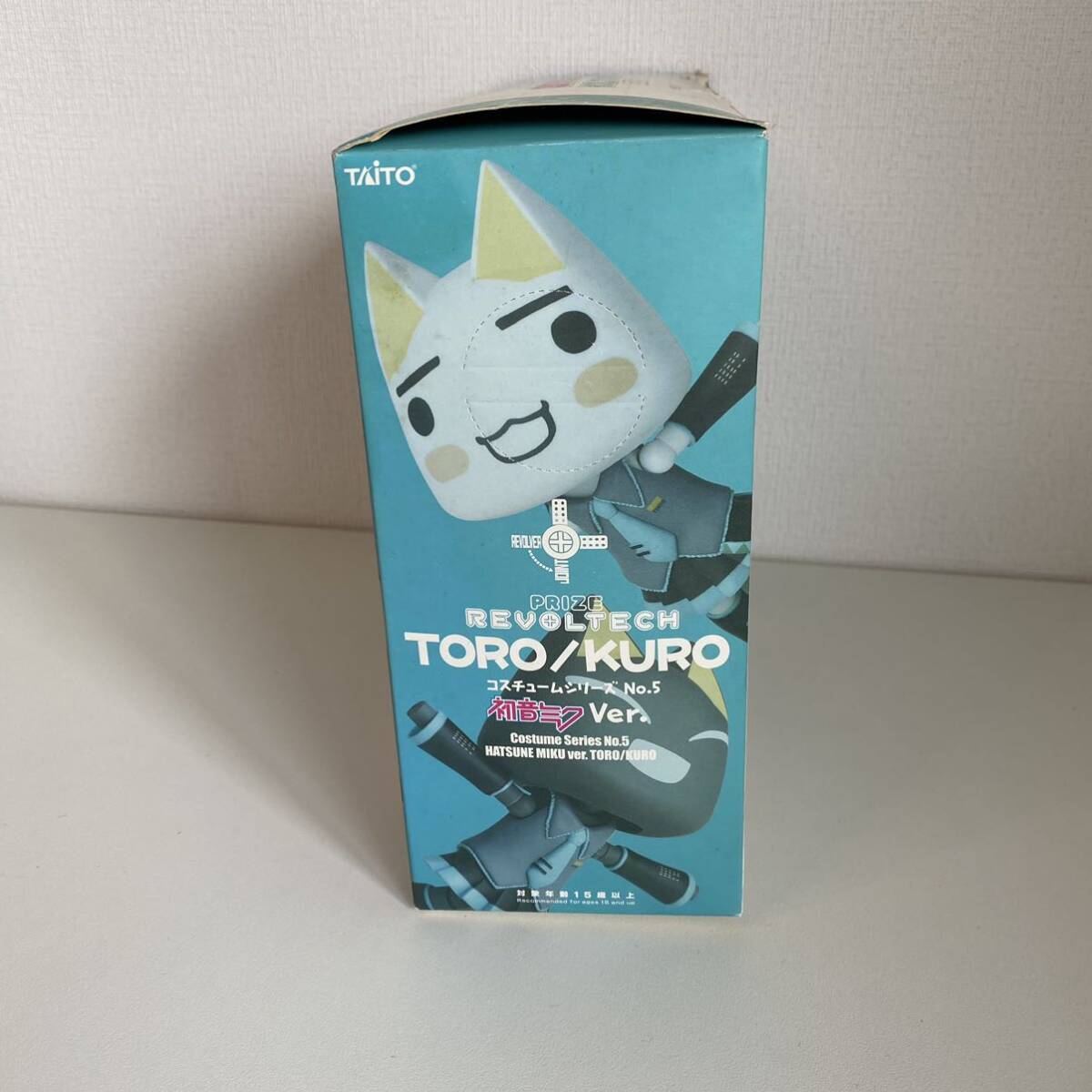 【未開封】新品 PRIZE REVOLTECH どこでもいっしょ 初音ミク Ver. TORO/KURO トロ フィギュア KAIYODO A77_画像4