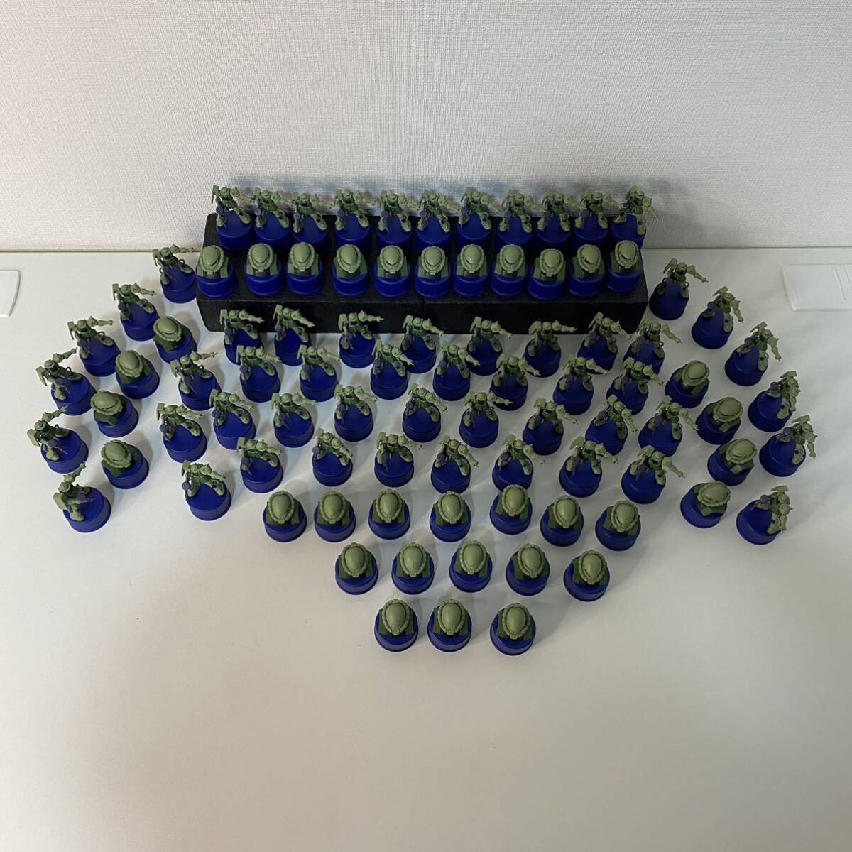 [ summarize ]90 piece Pepsi-Cola bottle cap [ZAKU] Gundam figure large amount Pepsiman Pepsi A107