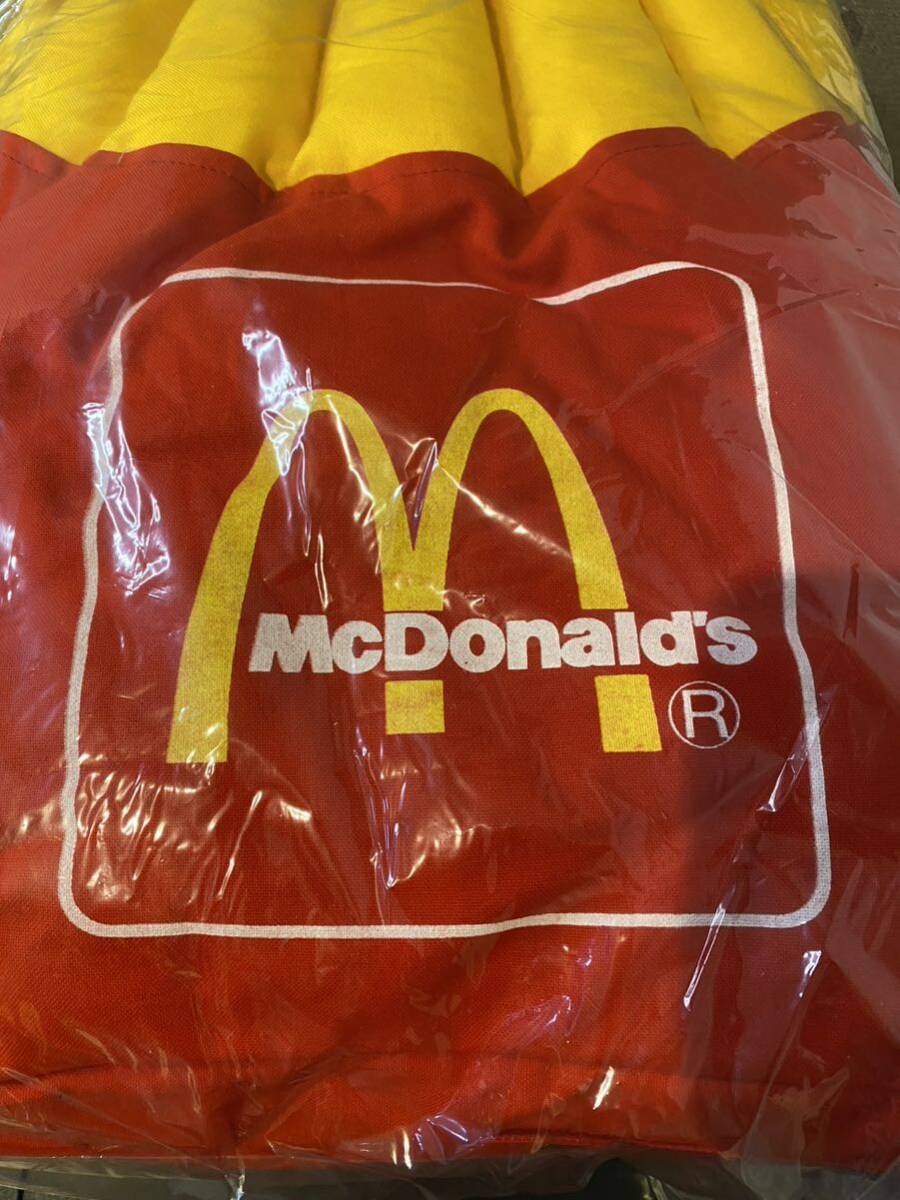 【未開封】マクドナルド　ポテトクッション　未使用　新品　福袋　 非売品 ビンテージ McDonald's Vintage 雑貨 企業物 BIG A301_画像8