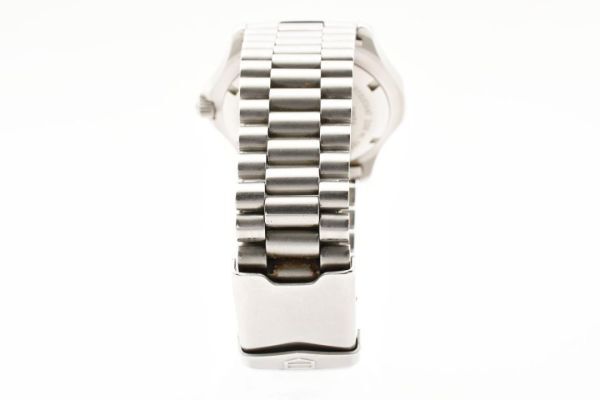 【1円】 TAG Heuer タグホイヤー プロフェッショナル200ｍ メンズ グレー文字盤 WE1111 クォーツ 38ｍｍ 稼働品 中古品 79889918_画像9