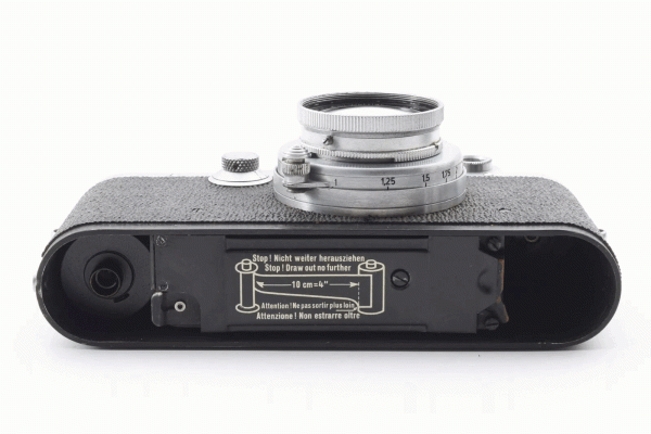 【1円】 ライカ Leica レンジファインダーカメラ バルナック型 IIIc 1950年製 単焦点レンズ Summar 5cm F2 沈胴 ズマール 中古 55173731_画像9