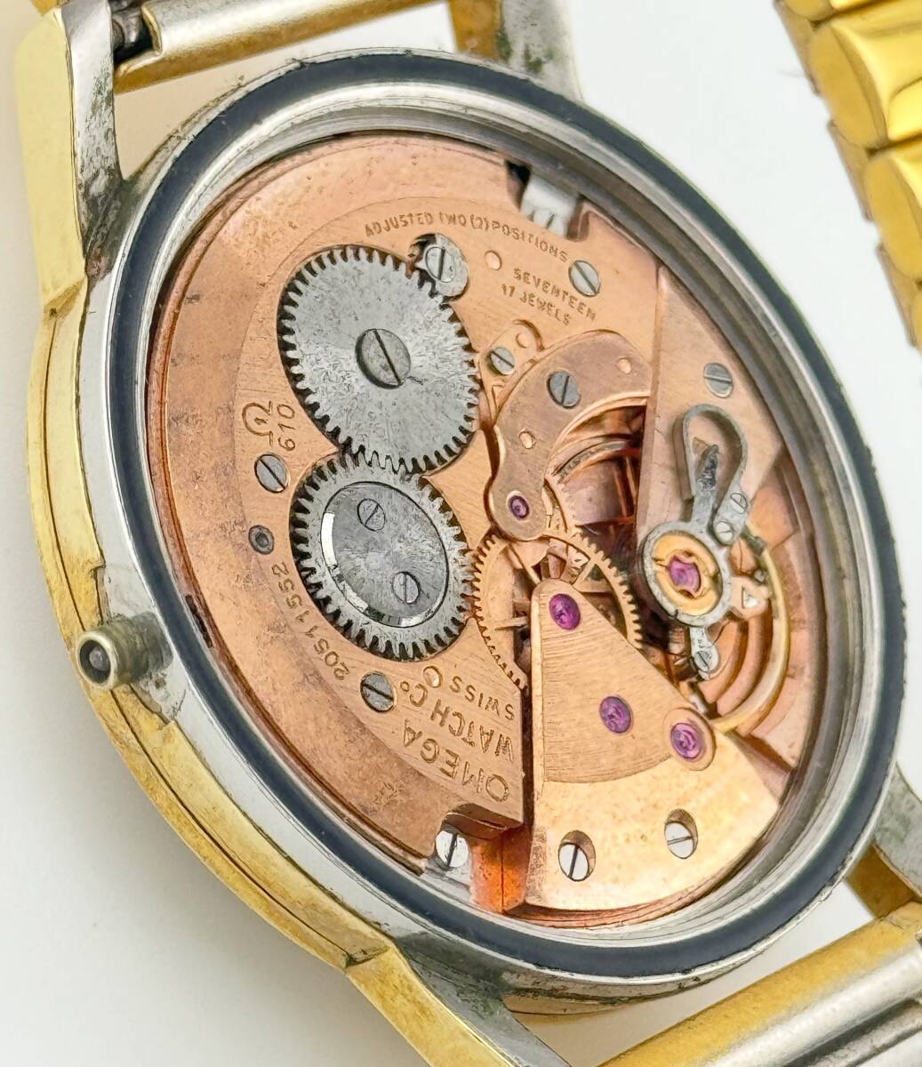 【オメガ 1円～】 ◎OMEGA◎ シーマスター ゴールド デイト 腕時計 AT 稼働 メンズ B82T01の画像5