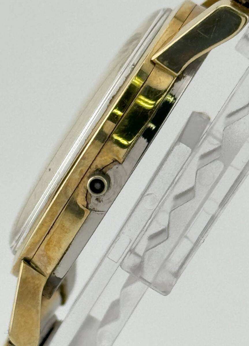 【オメガ 1円～】 ◎OMEGA◎ シーマスター ゴールド デイト 腕時計 AT 稼働 メンズ B82T01の画像3