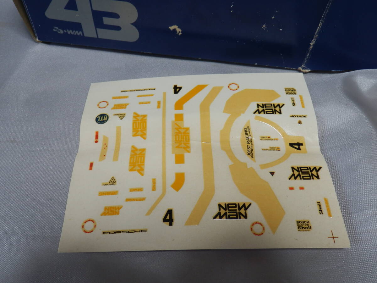 1/43 metal 43 Porsche 956 decal extra 