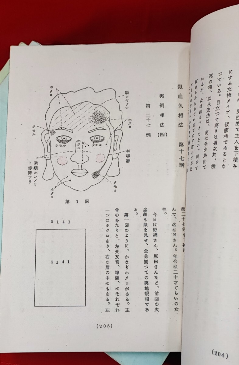 観相発秘録 気血色 全五冊揃 八木喜三朗 八木観相塾蔵版 八木塾玄龍会 昭 47 日光堂書店_画像7