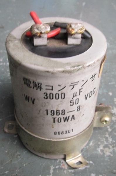 TOWA　◆電解コンデンサ　3000μF　50VDC　(ME150130-13)_画像1