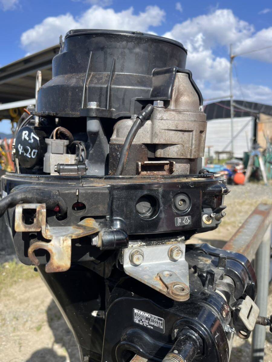14700円 スズキ 船外機 25馬力 DF25 02503F 26年 ジャンク扱い 14700円 スズキ 船外機 25馬力 DF25 02503F 26年 ジャンク扱い