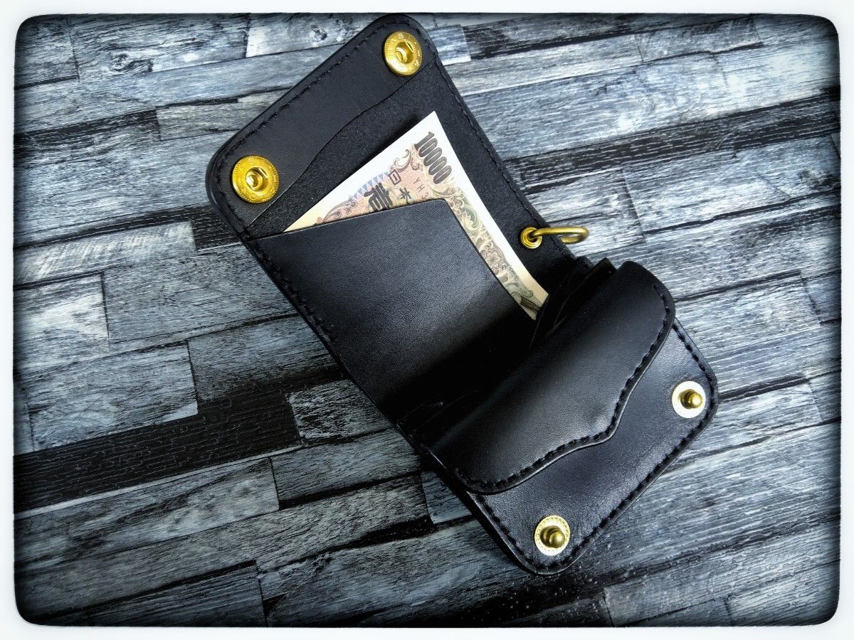 限定品 トラッカーウォレット ミニ お札を折らない グレージング 限定品 トラッカーウォレット ミニ お札を折らない グレージング