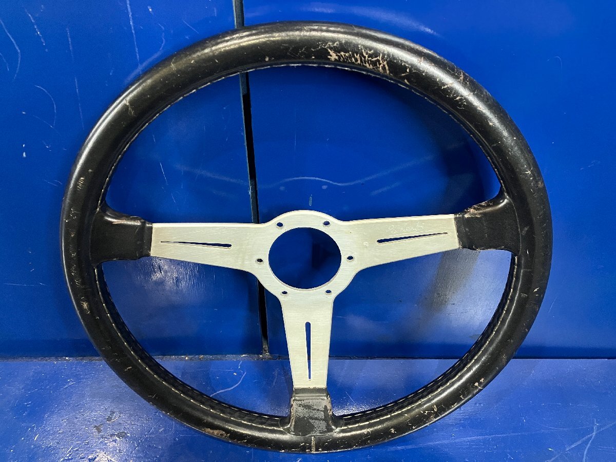 *NARDI Nardi steering wheel steering wheel 36 pie horn button attaching leather 