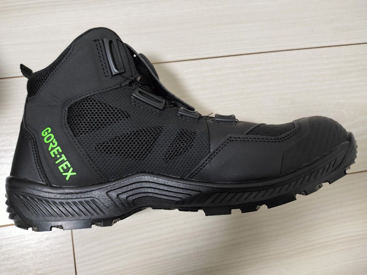 アシックス 安全靴　CP604  GORE-TEX ブラック ガンメタル ウィンジョブ BOA　asics