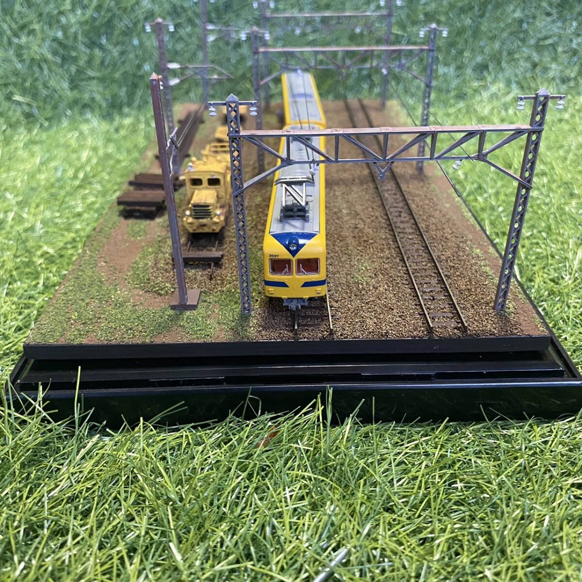  Tommy Tec railroad collection 3 one field train 3000 series 1mo is 3007mo is 3017 geo kore geo llama attaching iron kore N gauge row car railroad model 