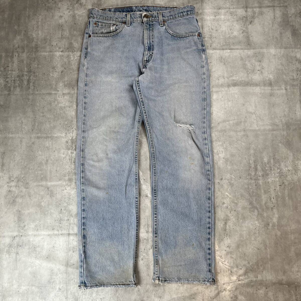 リーバイス USA製 505 ストレートルーズデニム 98年 1746|Yahoo リーバイス USA製 505 ストレートルーズデニム 98年 1746|Yahoo