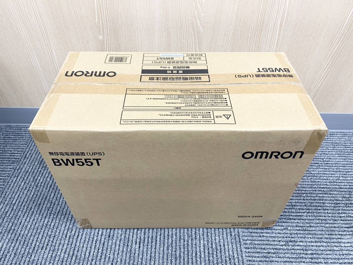 6526 OMRON Omron источник бесперебойного питания (UPS) BW55T 550VA/340W S/N A4B23060088908G