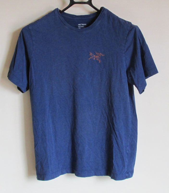 Arc'teryx アークテリクス 半袖Tシャツ 半袖シャツ Lサイズ ブルー 青