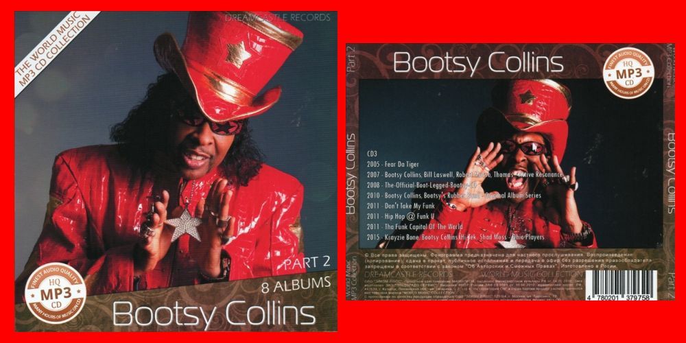 BOOTSY COLLINS PART2 CD3 大全集 MP3CD 1P〆_画像1