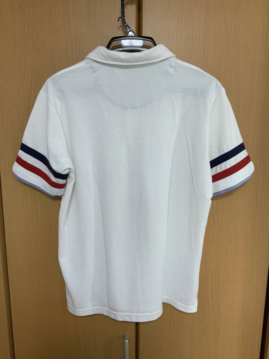 【格安】TAKEO KIKUCHI タケオキクチ THE SHOP TK 半袖ポロシャツ XL ホワイト 出品_画像2