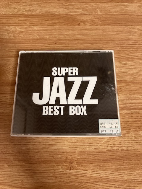 super jazz BEST box CD_画像1