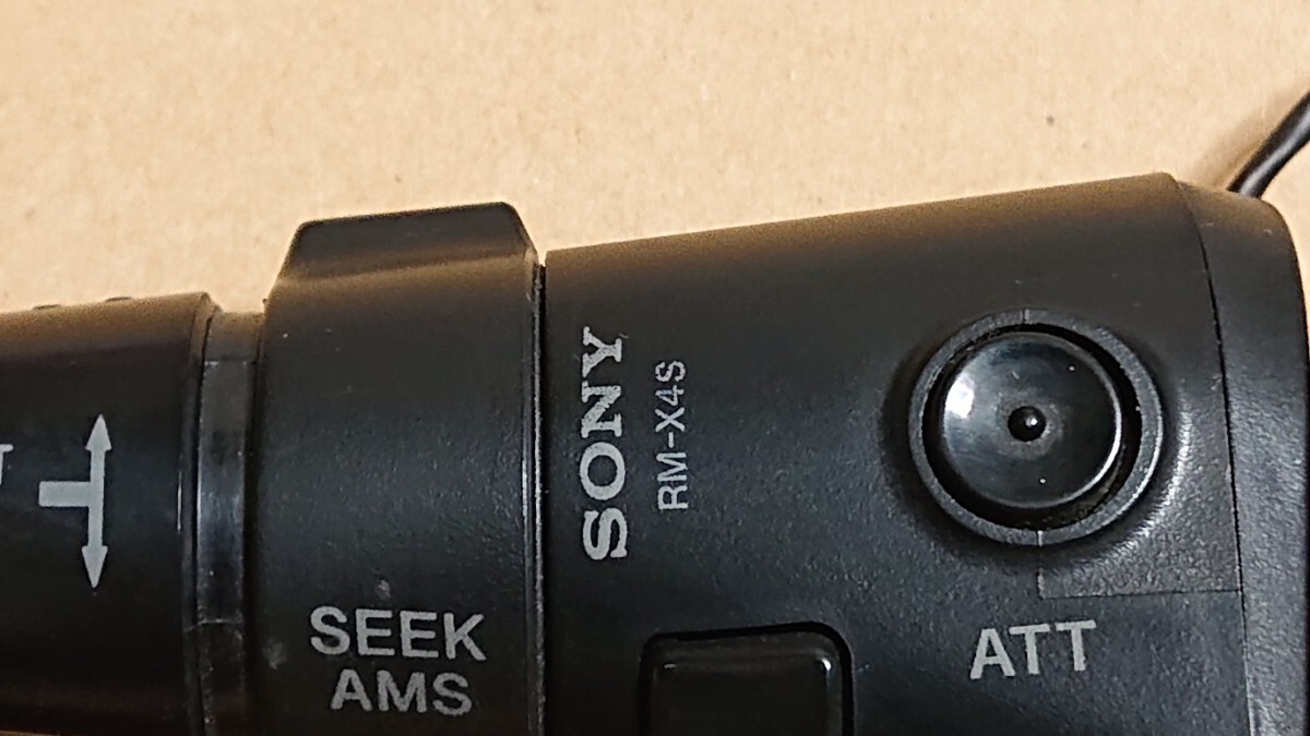 動作確認済 SONY ソニー ロータリーコマンダー リモコン RM-X4S_画像6