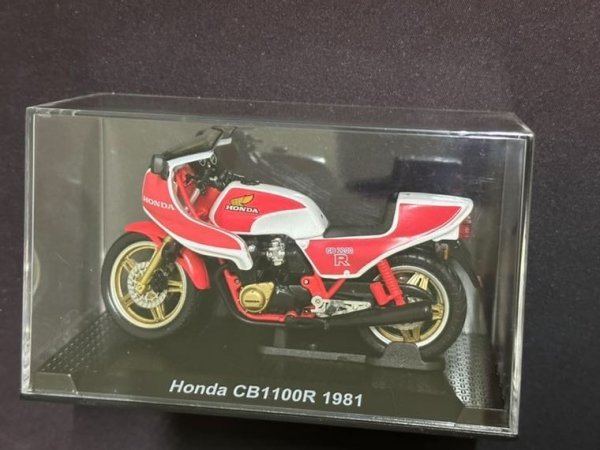 ◆即決可◆希少◆台湾セブンイレブン限定商品★ミニカー ホンダ Honda CB1100R 1981 1/24 ケース入り 検索：京商 ミニチャンプスの画像2