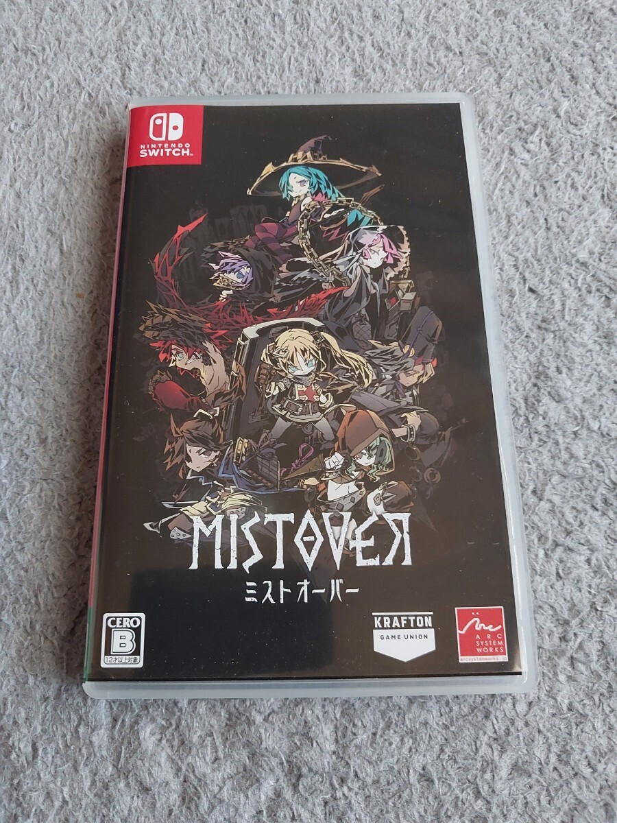 送料込み 中古 ミストオーバー 特装版 NINTENDO SWITCH ニンテンドースイッチ MISTOVER_画像4