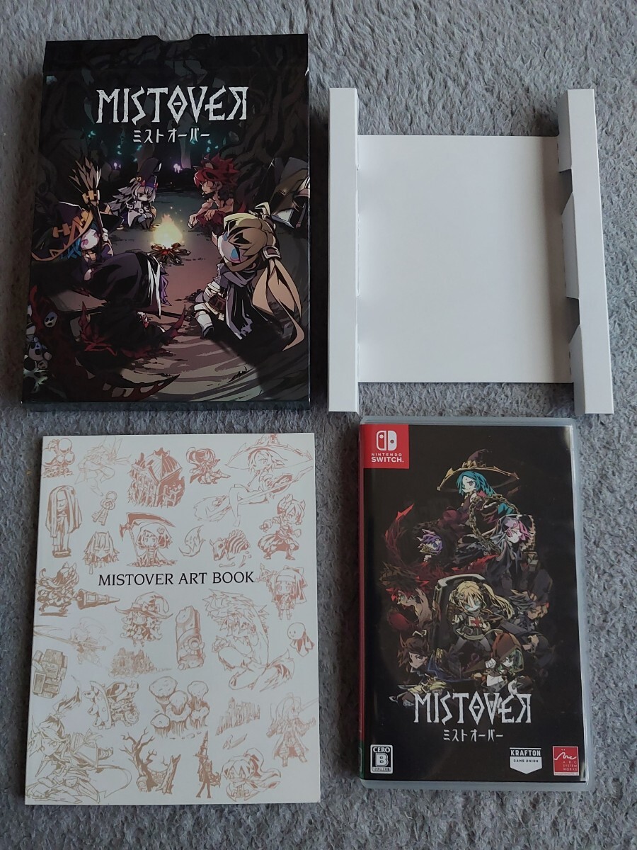 送料込み 中古 ミストオーバー 特装版 NINTENDO SWITCH ニンテンドースイッチ MISTOVER_画像3