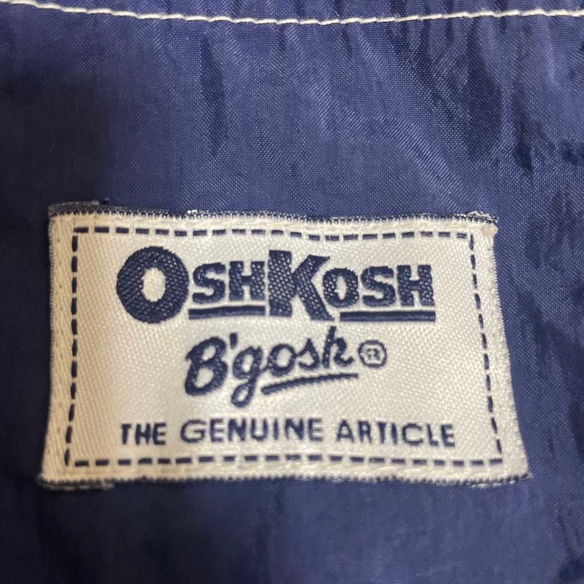 キッズ　ウインドブレーカー　ジャケット　OSH KOSH B gosh  オシュコシュ　ネイビー　 カバーオール