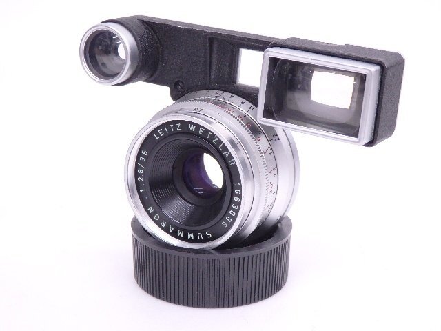 LEICA/ライカ E.Leitz レンズ SUMMARON 35mm F2.8 メガネ付 ライカMマウント ズマロン ◆ 6DF21-4_画像2