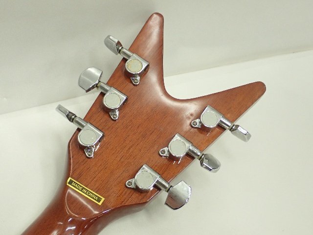 DEAN ディーン VCO-NT フライングV エレアコ アコースティックギター ソフトケース付き ¶ 6E32C-1の画像4