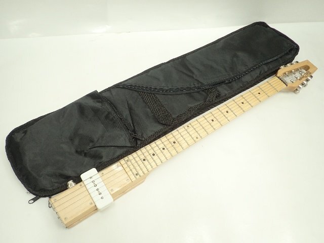 MINISTAR ミニスター ROKSTAR トラベルギター エレキギター ミニギター ソフトケース付き ¶ 6E32C-5の画像1