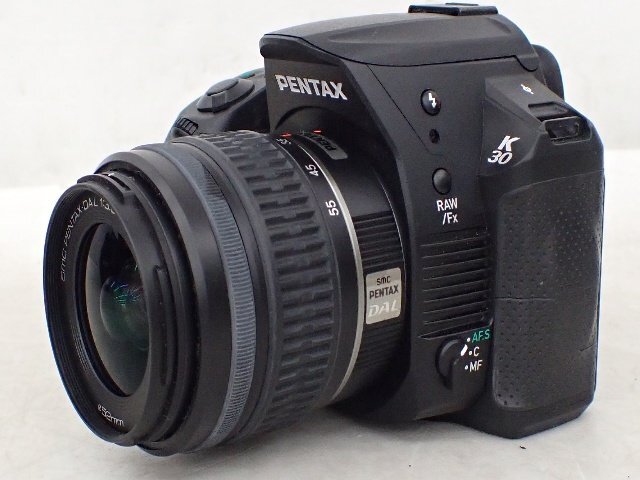 PENTAX デジタル一眼レフカメラ K-30 18-55mm F:3.5-5.6 AL/55-300mm F:4-5.8 ED ダブルズームキット ペンタックス ▽ 6E1EF-1の画像3