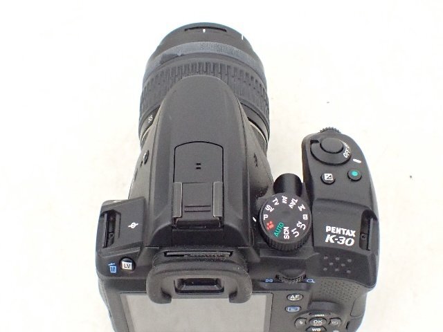 PENTAX デジタル一眼レフカメラ K-30 18-55mm F:3.5-5.6 AL/55-300mm F:4-5.8 ED ダブルズームキット ペンタックス ▽ 6E1EF-1の画像4