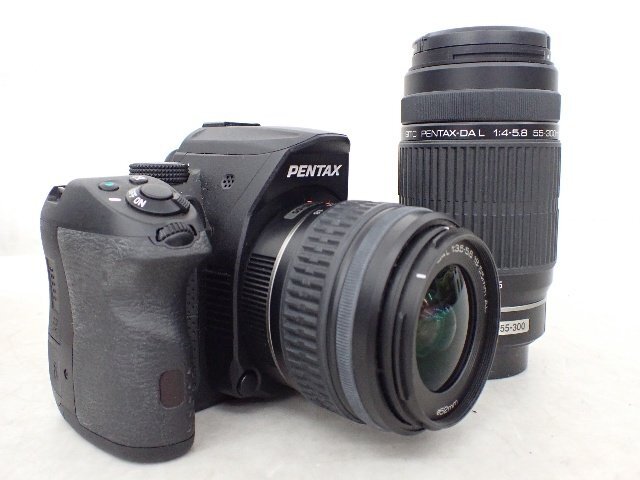PENTAX デジタル一眼レフカメラ K-30 18-55mm F:3.5-5.6 AL/55-300mm F:4-5.8 ED ダブルズームキット ペンタックス ▽ 6E1EF-1の画像1