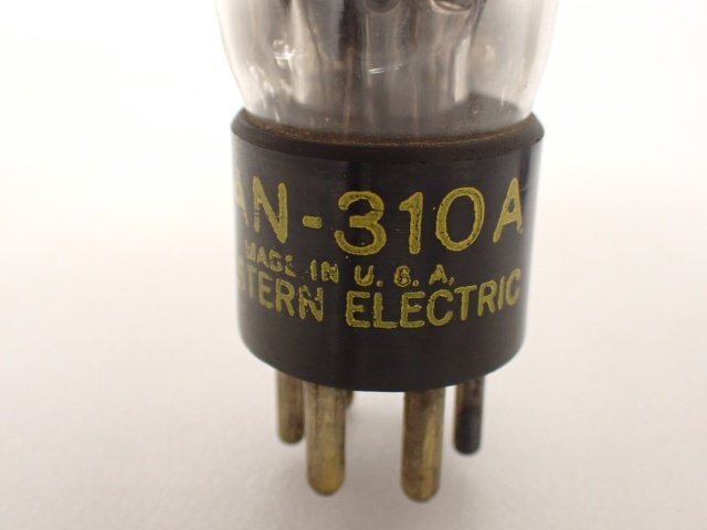 Western Electric ウエスタンエレクトリック 真空管 JAN-310A スモールパンチ 2本セット □ 6E354-24の画像4