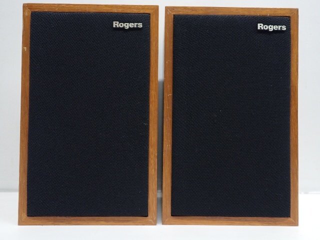 Rogers ロジャース 2ウェイブックシェルフ型スピーカー LS3/5A シリアル同番 ペア ∩ 6E3AA-2の画像5