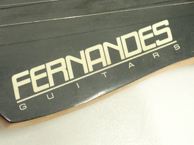 FERNANDES フェルナンデス FR-55S BK エレキギター ソフトケース付 ¶ 6E3A4-16の画像5