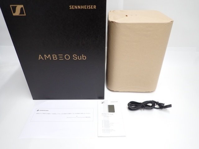 [ вскрыть не использовался товар ] Sennheiser AMBEO Sub SW02 Sennheiser Anne bio сабвуфер (AMBEO звук балка специальный товар ) % 6E2F9-2