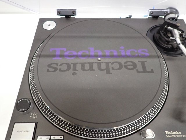 Technics テクニクス ダイレクトドライブレコードプレーヤー ターンテーブル SL-1200MK3 + MCカートリッジ DENON DL-103 ∩ 6E1E3-1の画像2