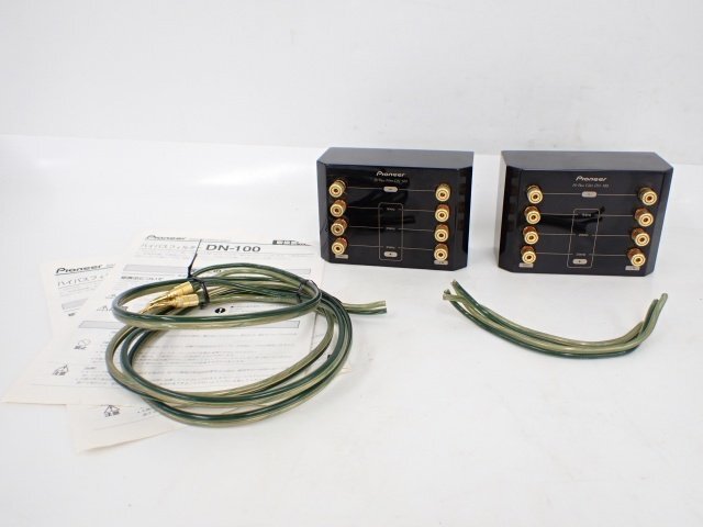 Pioneer super высокочастотный динамик для высокий Pas фильтр DN-100 пара инструкция есть спикер-кабель есть ^ 6E4A9-3