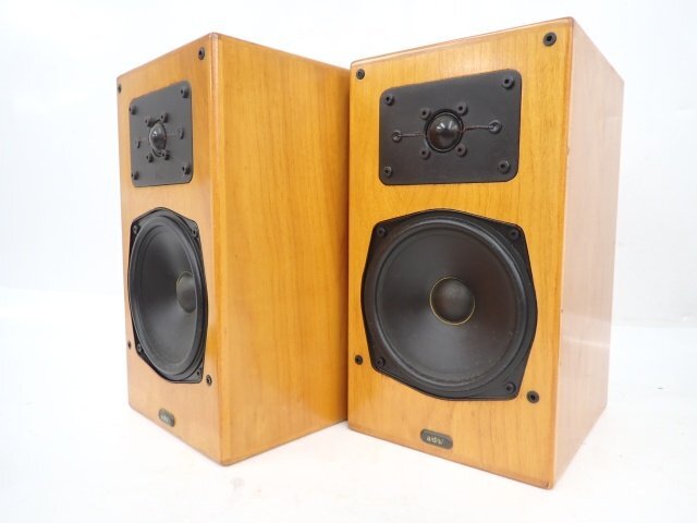 a/d/s ADS S600 2WAY book shelf type speaker USA made pair ^ 6E4A5-2