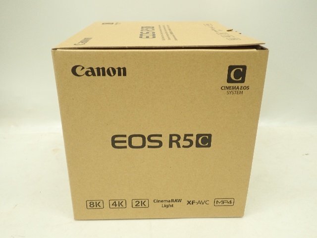 【未使用品】Canon キヤノン EOS R5 C ミラーレス一眼8Kデジタルシネマカメラ + TILTA ハーフケージ/ゼノトップハンドル付 ¶ 6DA21-1_画像2