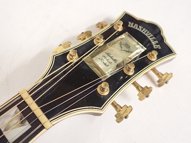  rare made in Japan nashu Bill NASHVILLE ARTIST Model N-150D 1977 year made Japan Vintage [ string replaced ] delivery / coming to a store pickup possible * 6E354-53