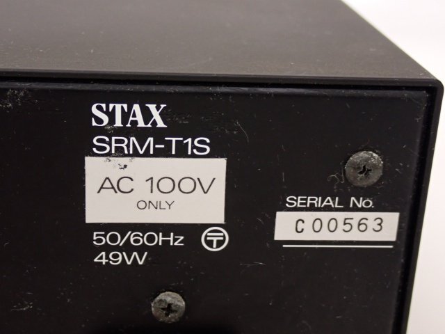 STAX Stax year speaker for Driver unit headphone amplifier SRM-T1S + year speaker SR-Λ Signature * 6E463-7