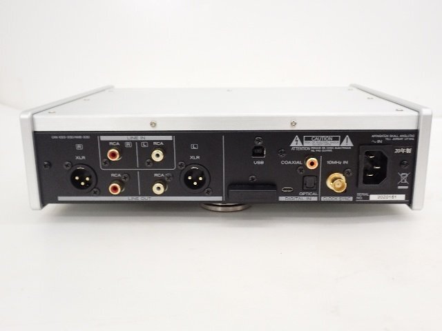 TEAC/ Teac USB DAC/ headphone amplifier UD-505 2020 year made remote control * instructions attaching - 6E07E-1
