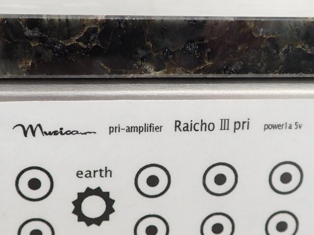 MUSICA pre-amplifier / control amplifier Raicho III pri. bird 3mjikav 6E4A0-3